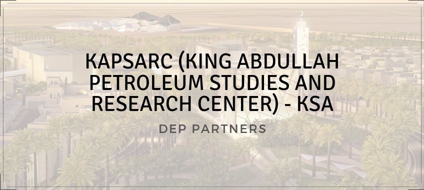 KAPSARC (KING ABDULLAH PETROLEUM STUDIES AND RESEARCH CENTER) – KSA
