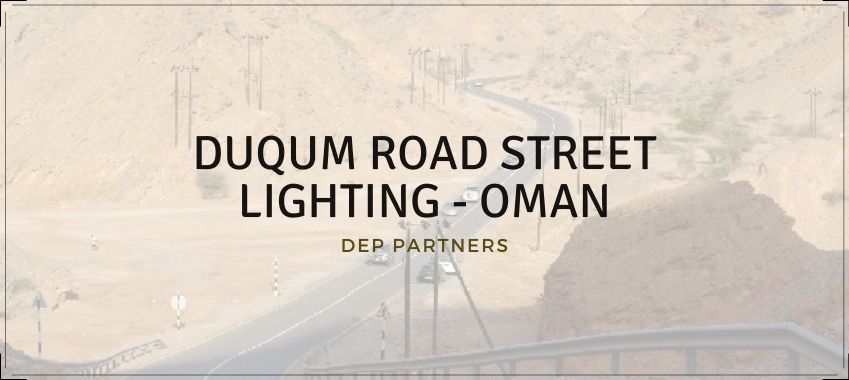 INFRASTRUCTURE PROJECT - DUQUM ROAD STREET LIGHTING - DEP LEBANON